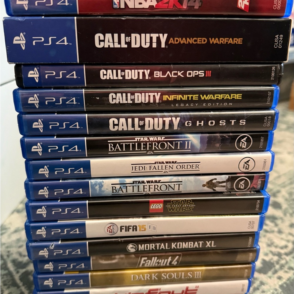 PS4 Video Game Collection - Picture 2 of 3